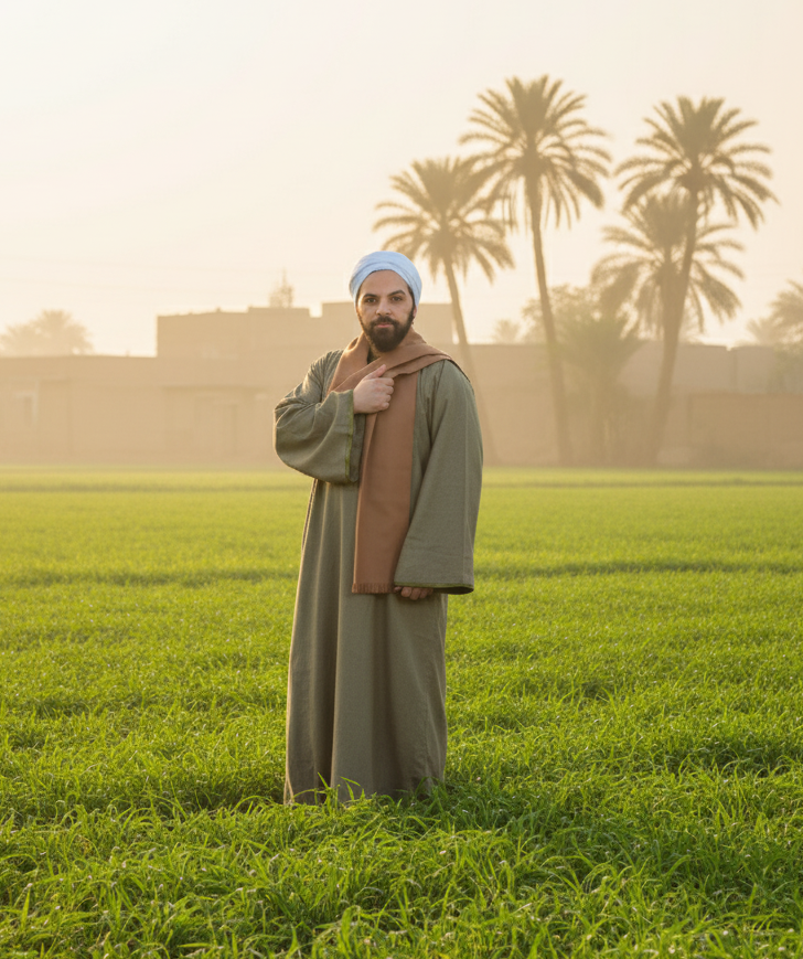 Traditional Egyptian Gallabia For Men - ANKH Gallabia