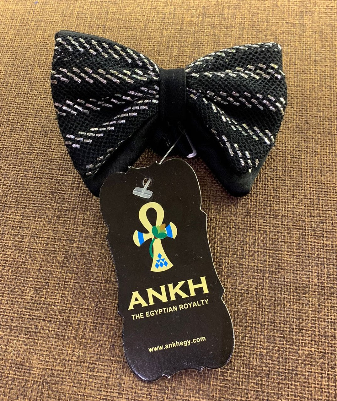 Exquisite Tally Necktie and Bow Tie - ANKH Men Accessories