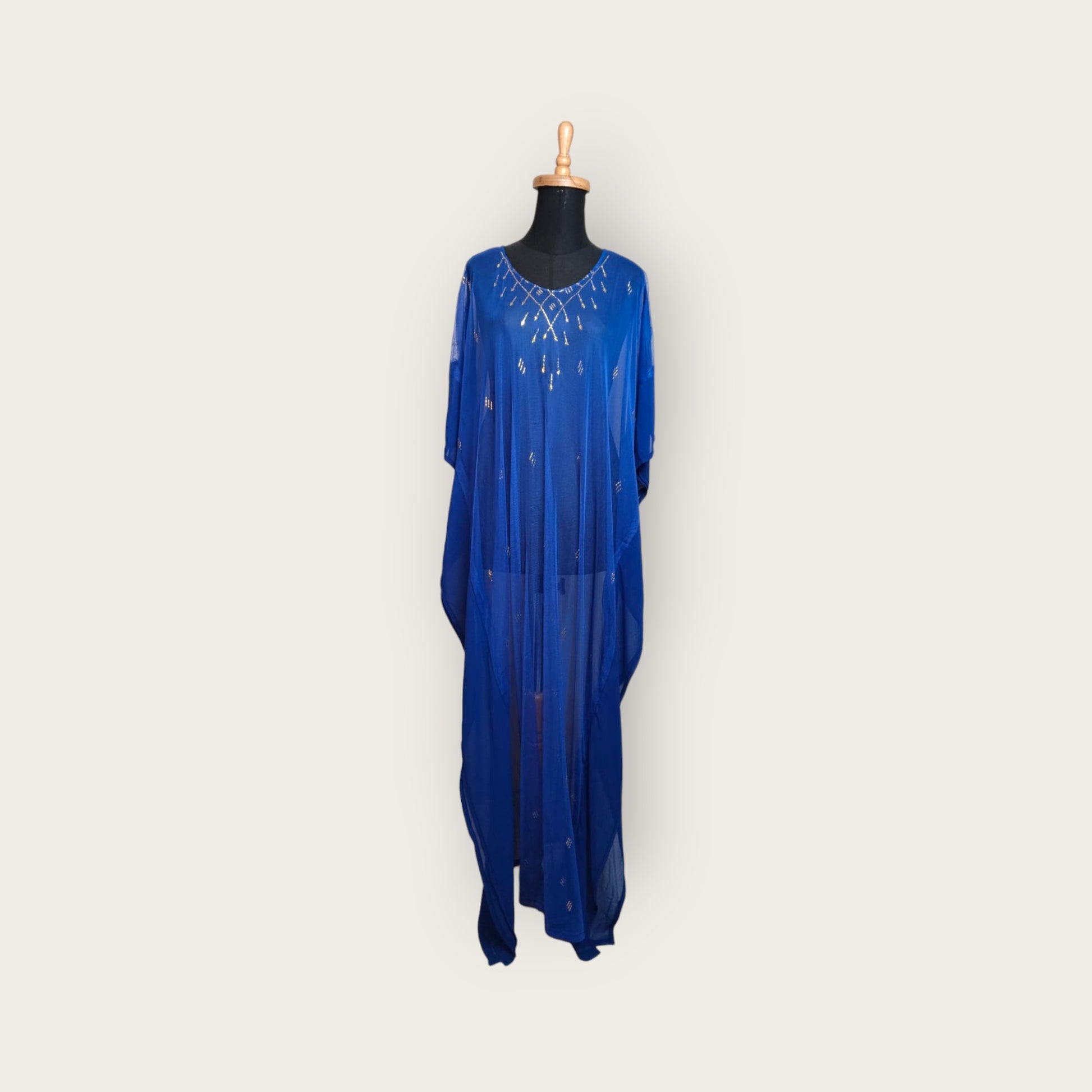 Elegant Abaya made of Tally and Chiffon