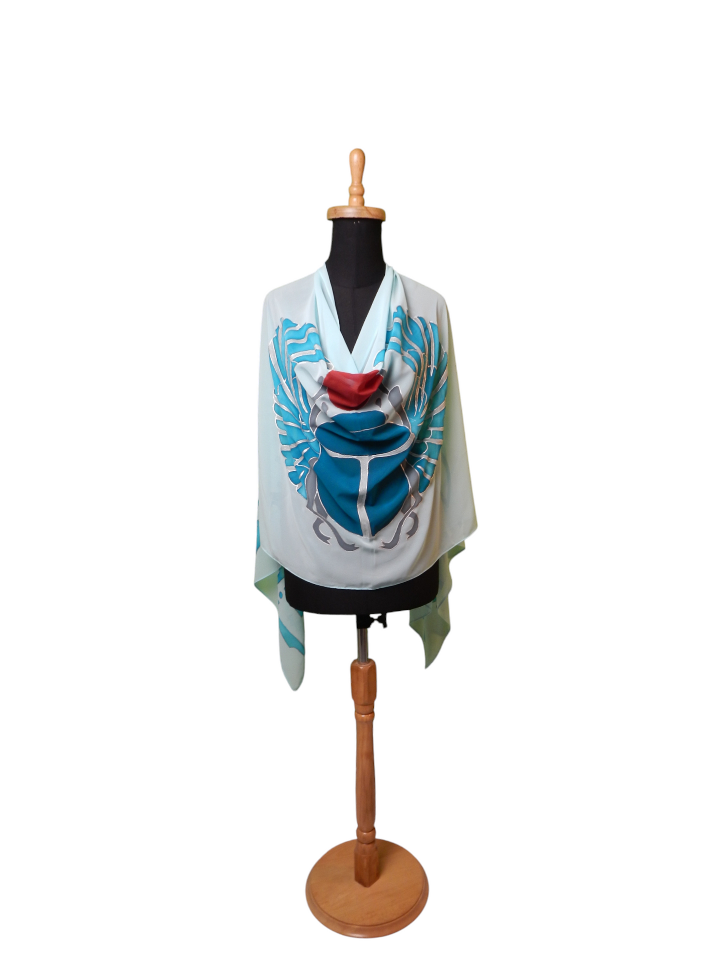 Scarf With Hand Drawing - Ancient Egyptian Designs
