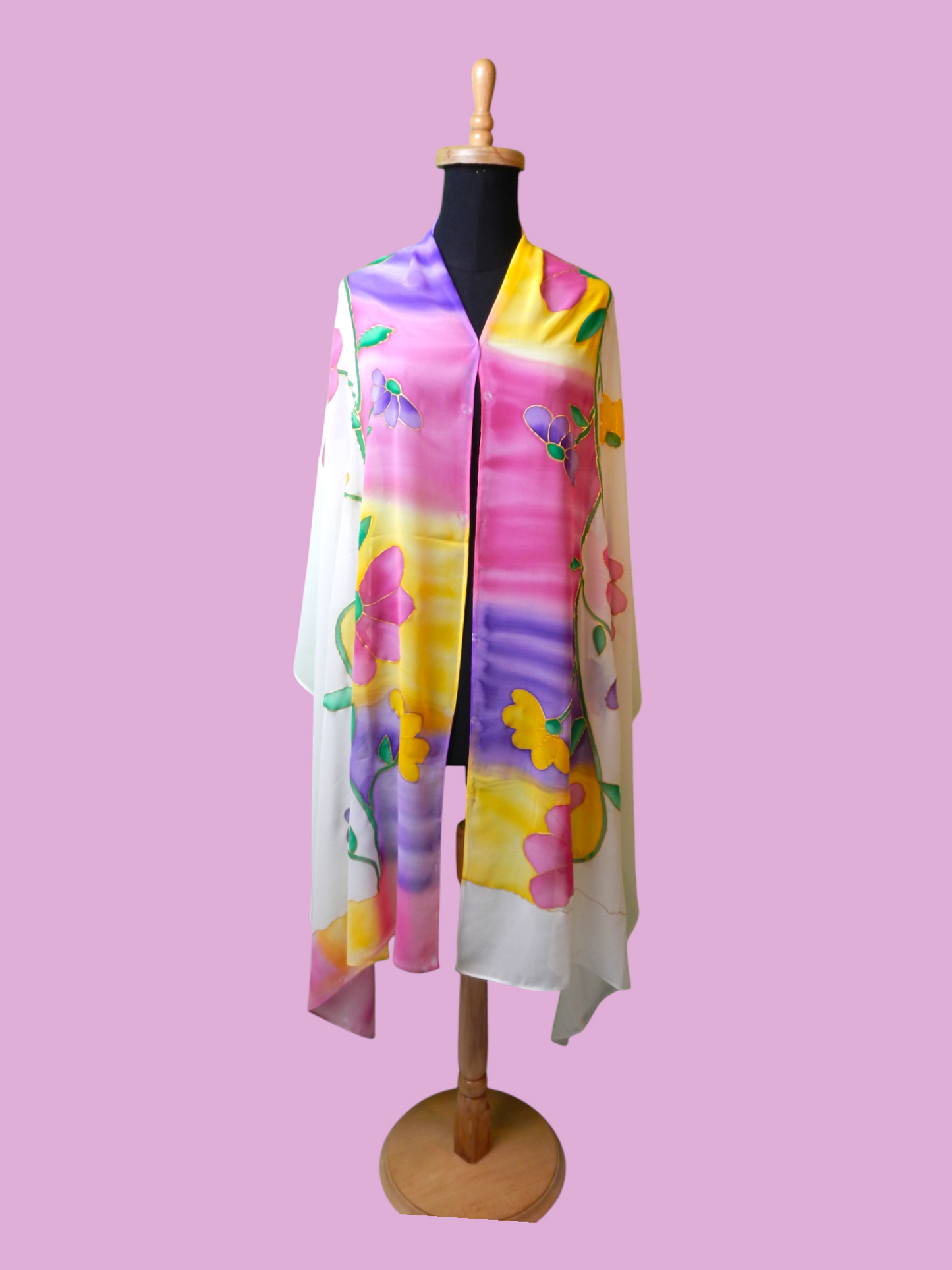 Scarf With Hand Drawing - Ancient Egyptian Designs