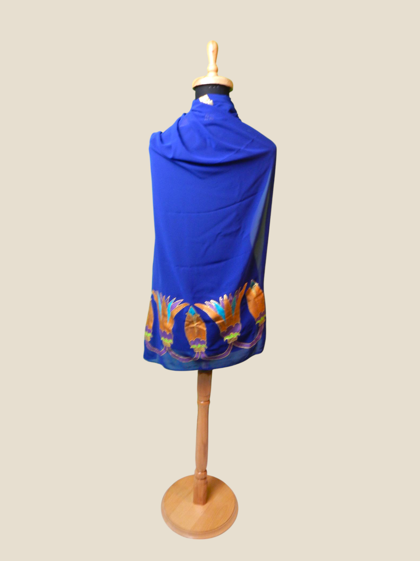 Scarf With Hand Drawing - Ancient Egyptian Designs