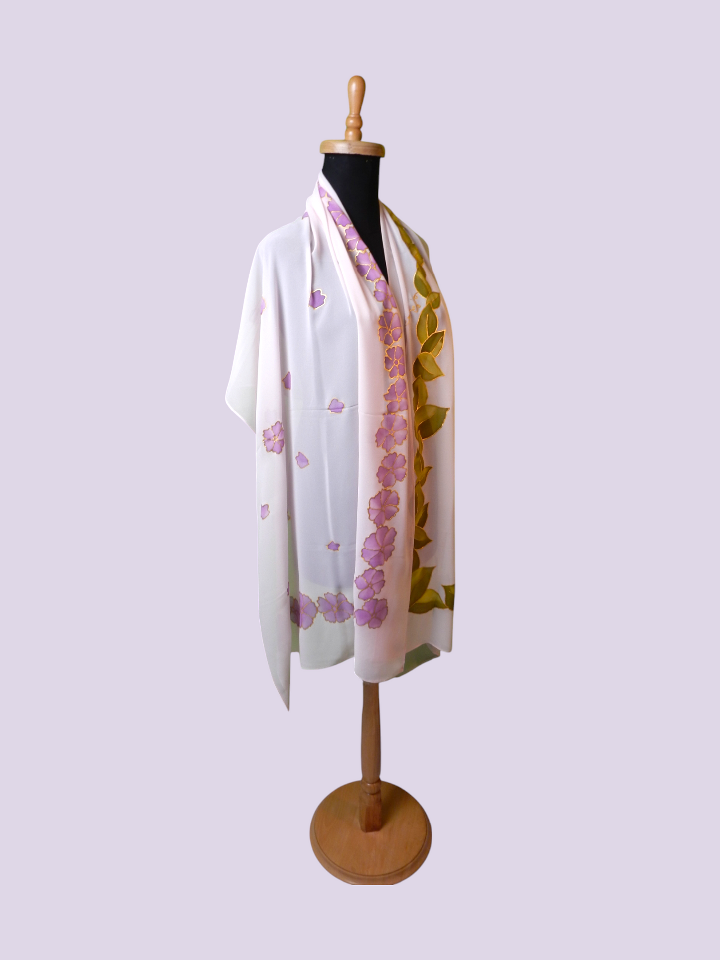 Scarf With Hand Drawing - Ancient Egyptian Designs