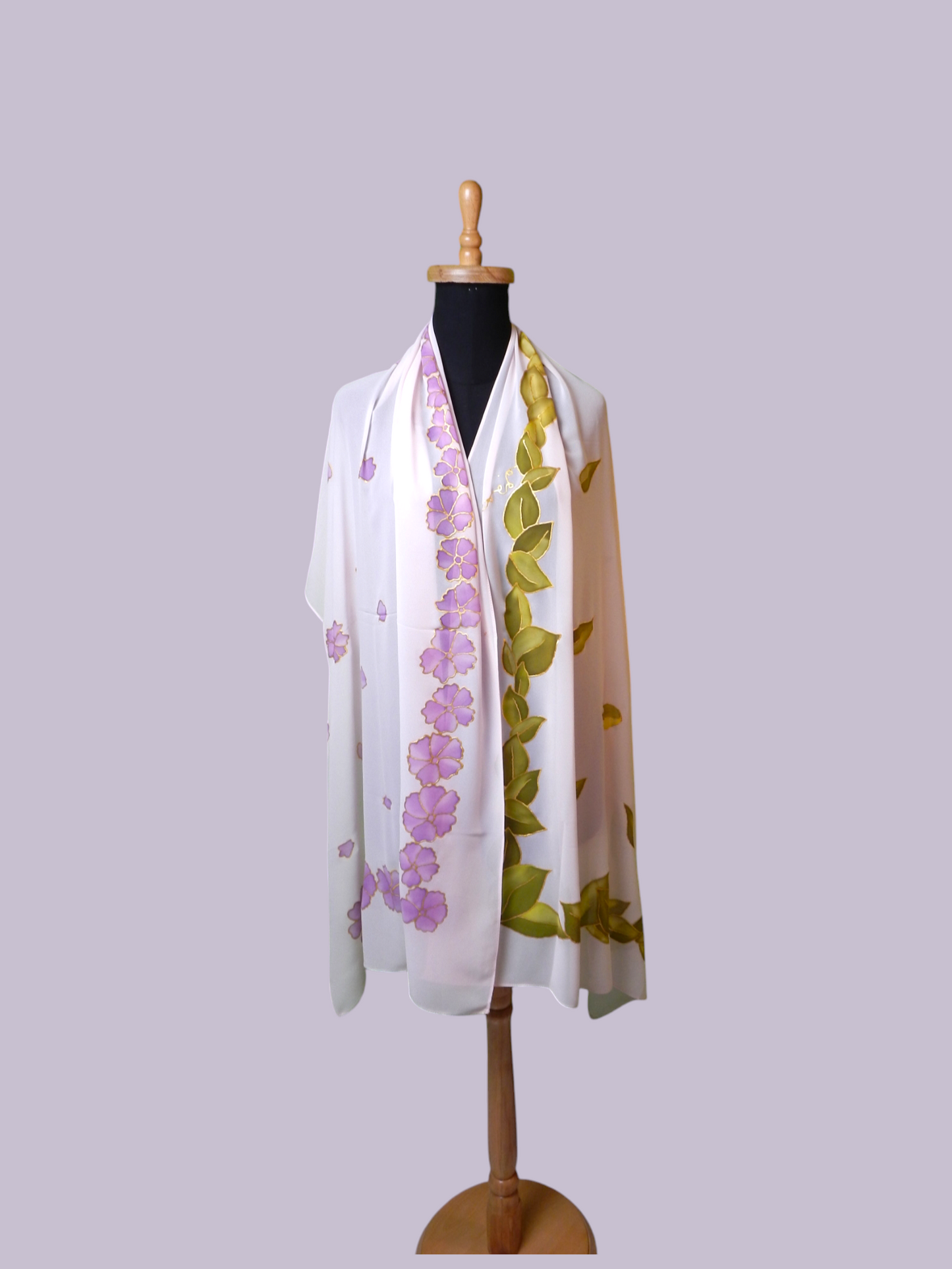 Scarf With Hand Drawing - Ancient Egyptian Designs