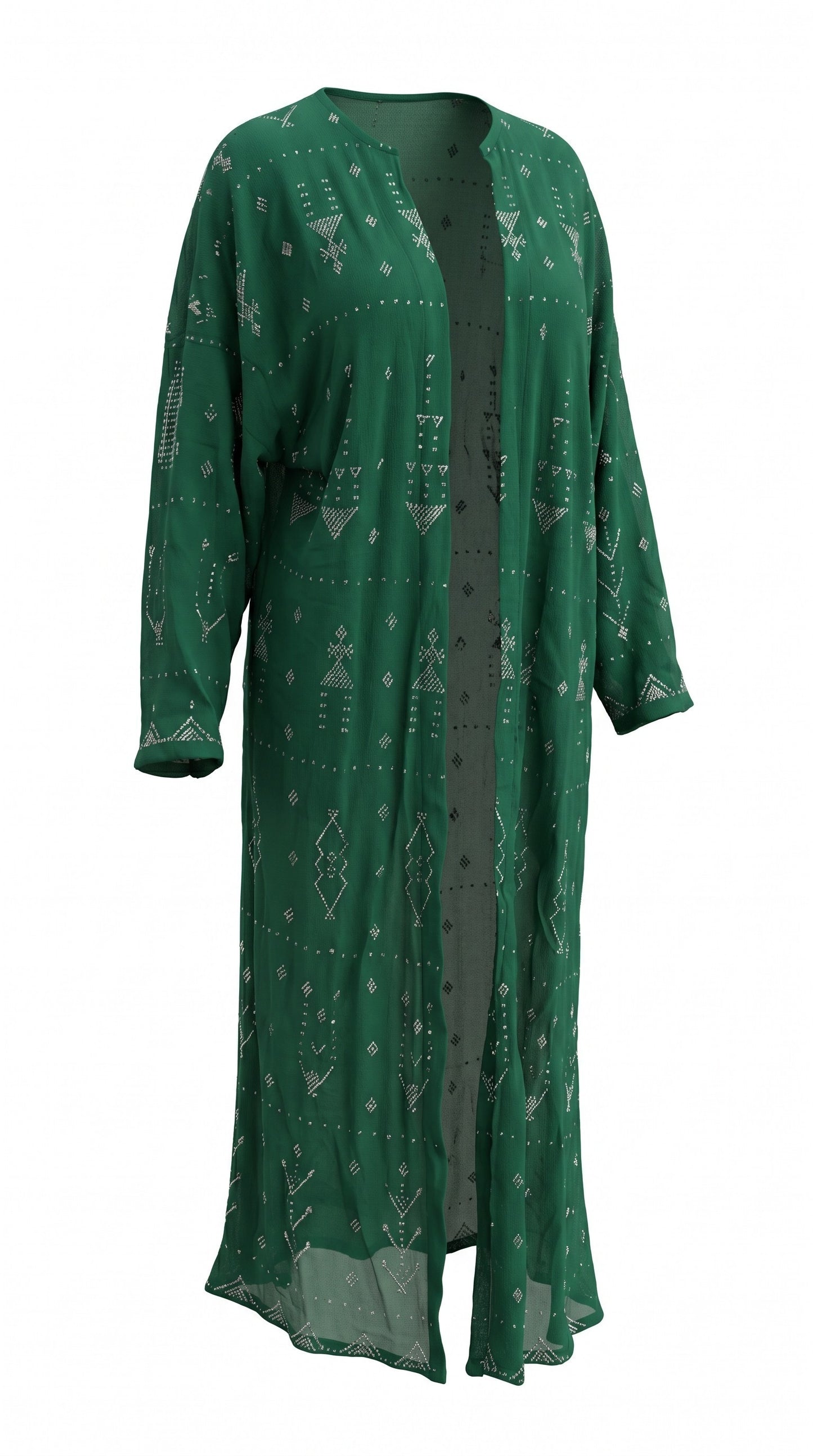 Tally tunic Embroidered w/ silver or golden strings- Authentic Egyptian Design by Ankh - M05