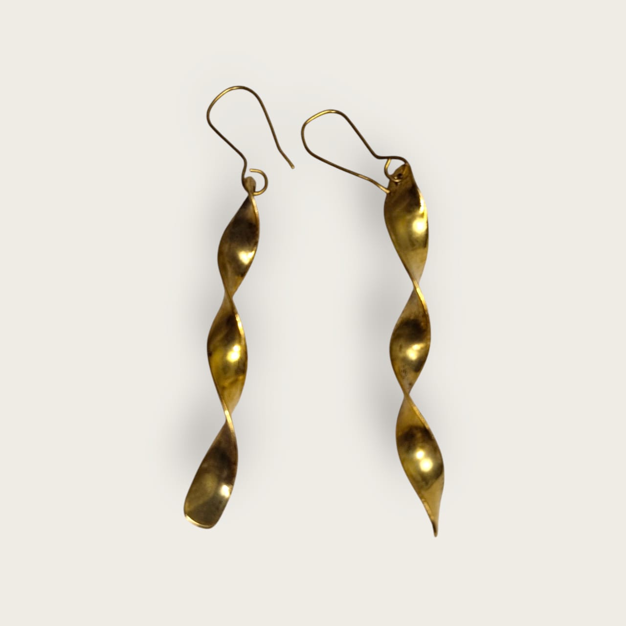 Handcrafted Copper Statement Earrings - Ancient-Inspired Design