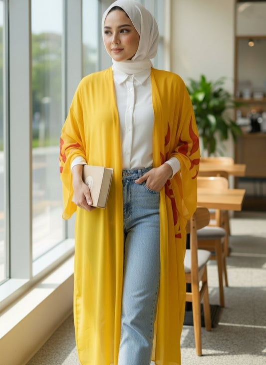 Tunic with Hand Drawings - Tunic for Women
