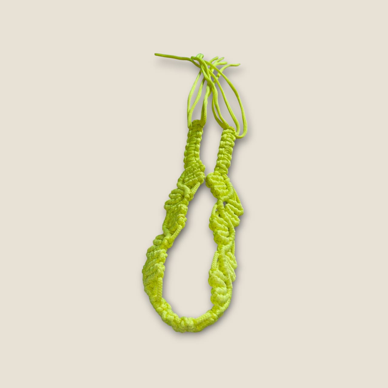 Boho Macramé Headband | ANKH Egyptian Royalty Handmade Cotton Silk Hair Accessory