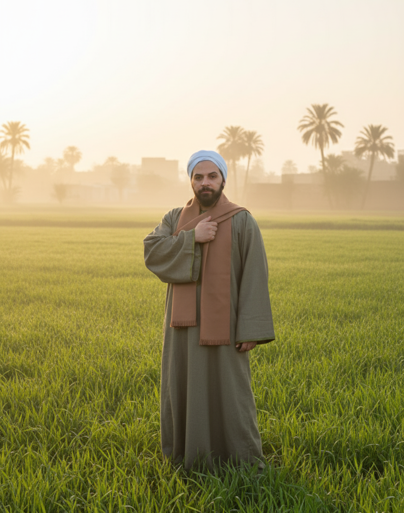 Traditional Egyptian Gallabia For Men - ANKH Gallabia