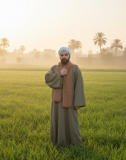 Traditional Egyptian Gallabia For Men - ANKH Gallabia