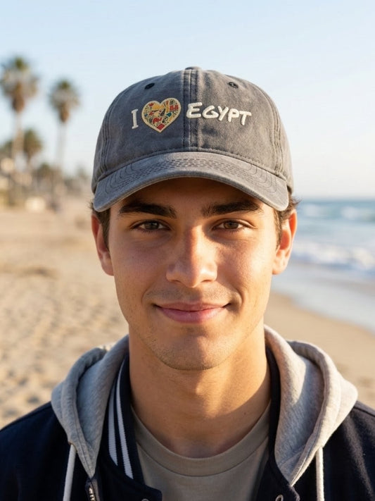 "I Love Egypt" Cotton Cap