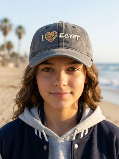 "I Love Egypt" Cotton Cap