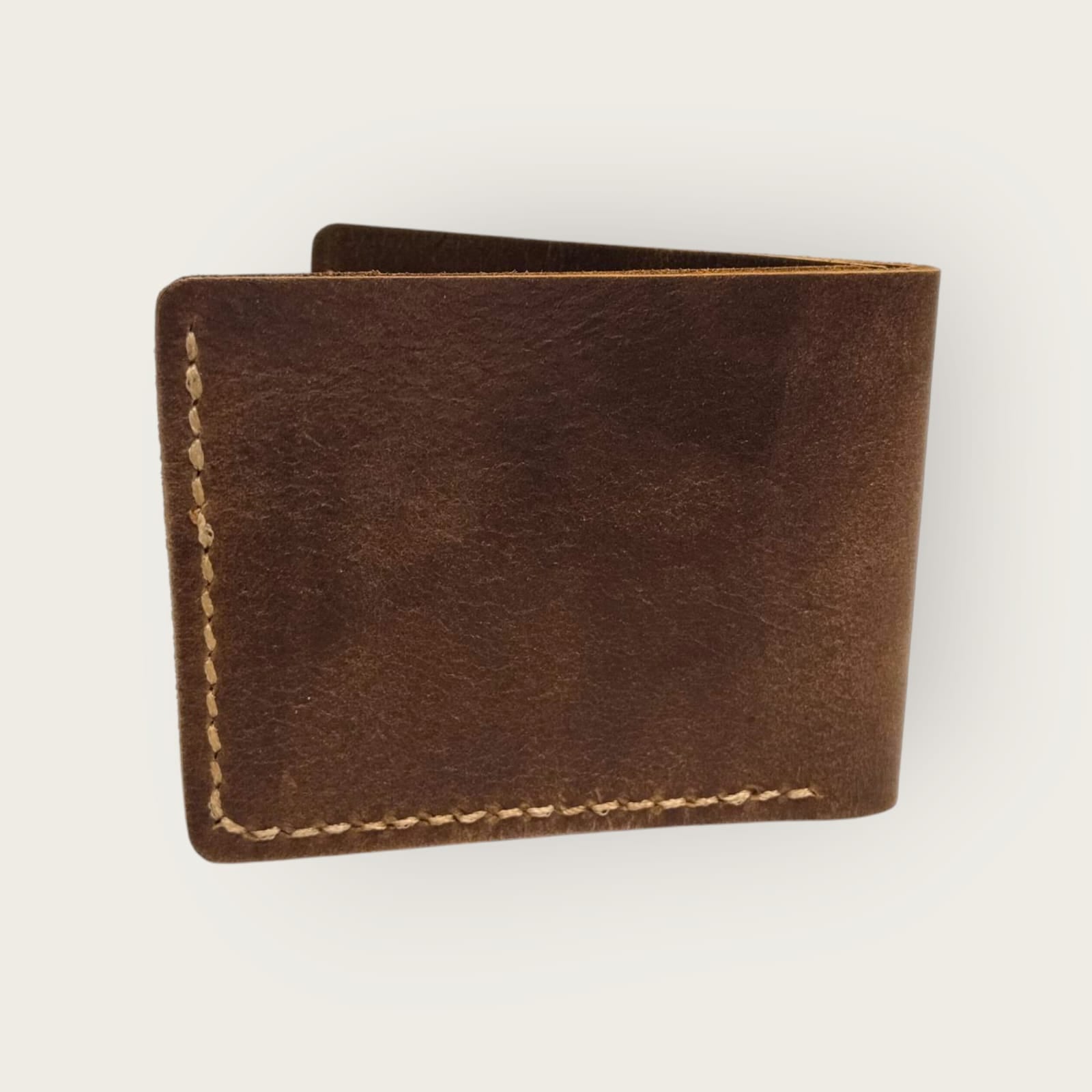 Genuine Leather Bifold Wallet for Men | ANKH Egyptian Royalty Handcrafted Slim Design