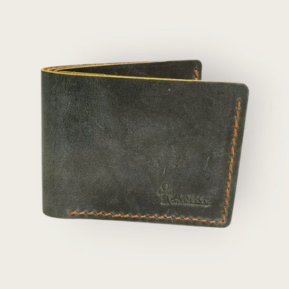 Genuine Leather Bifold Wallet for Men | ANKH Egyptian Royalty Handcrafted Slim Design