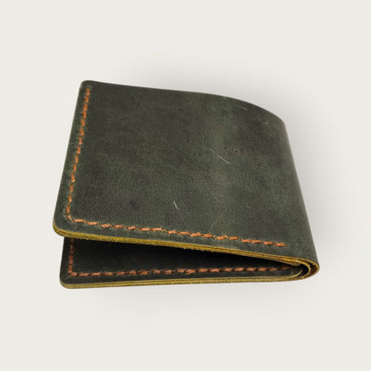 Genuine Leather Bifold Wallet for Men | ANKH Egyptian Royalty Handcrafted Slim Design