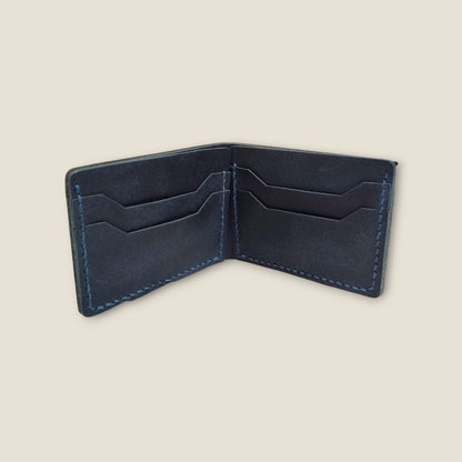 Genuine Leather Bifold Wallet for Men | ANKH Egyptian Royalty Handcrafted Slim Design