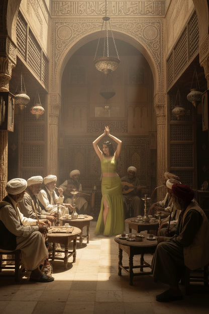 ANKH Kariokka: Trendy Elegant Belly Dancing Outfit - Set