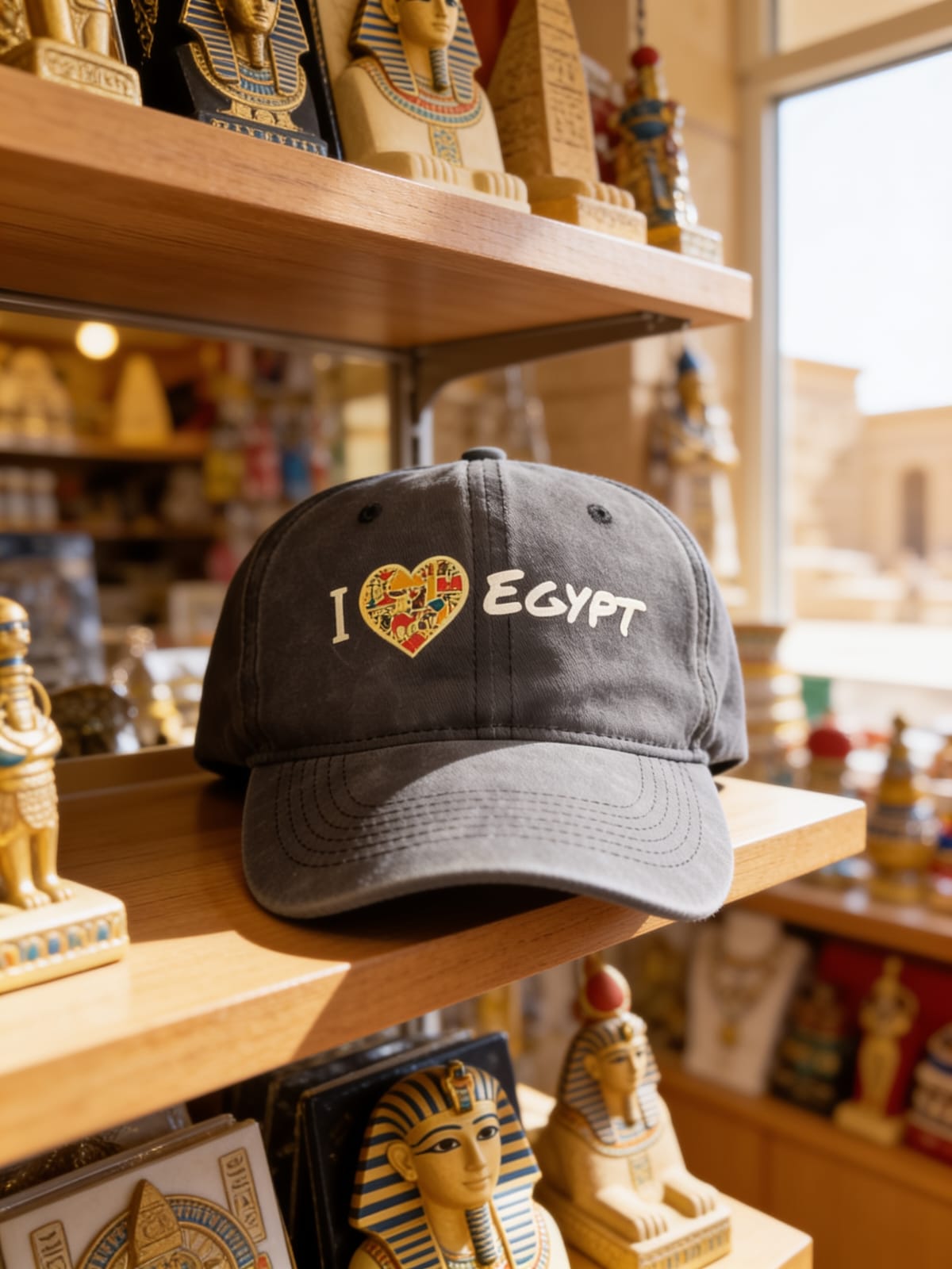 "I Love Egypt" Cotton Cap