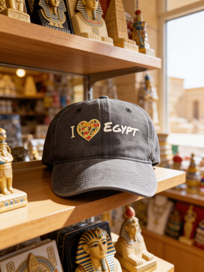 "I Love Egypt" Cotton Cap