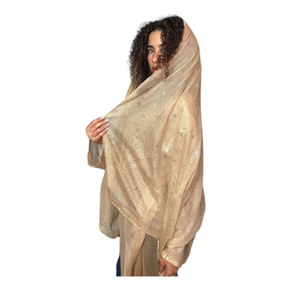 Tally Scarf (Shawl) - Embroidered Egyptian Tally Scarf