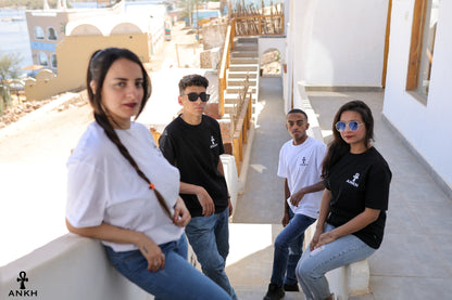 Egyptian Ankh unisex t-shirts - basics - basic t-shirts for men and women by Egyptian Brand Ankh Egy for fashion and style shop in Egypt