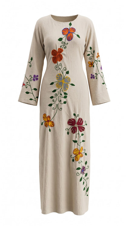 Tally tunic Embroidered - Authentic Egyptian Design by Ankh - Sleeveless