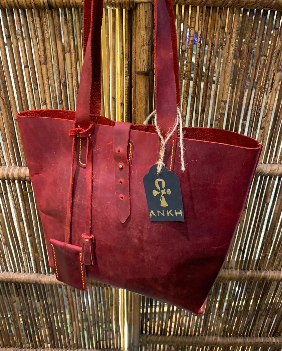 Hand made- Genuine Leather Tote Bags