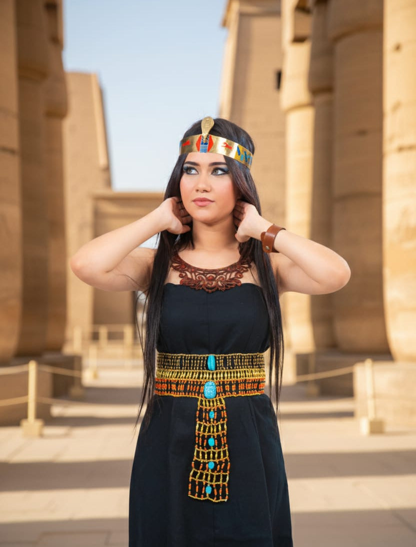 Strapless Linen Dress - Elegant Strapless Linen Dress for Women by Ankh