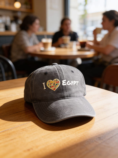 "I Love Egypt" Cotton Cap