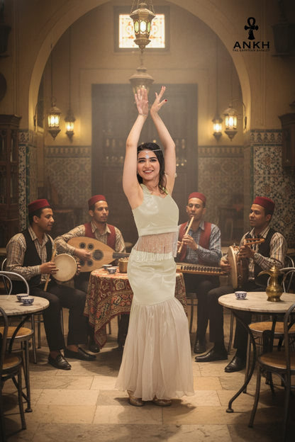 ANKH Kariokka: Trendy Elegant Belly Dancing Outfit - Set