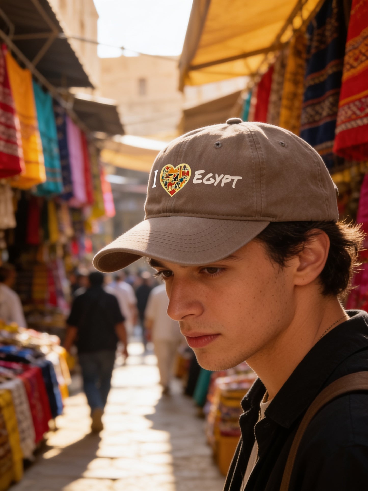 "I Love Egypt" Cotton Cap