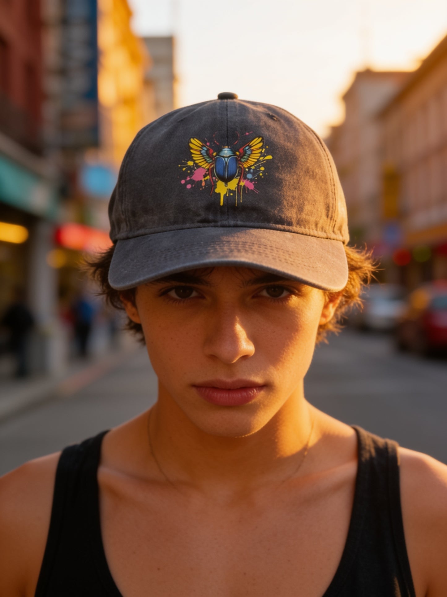 Khepri Cotton Cap