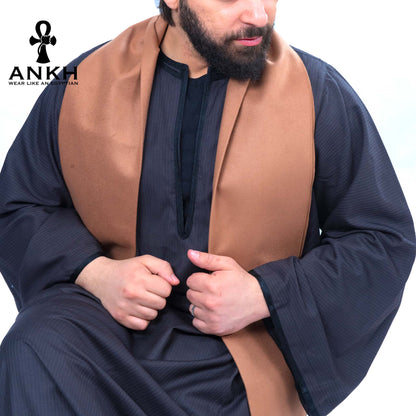 Ankh Traditional Egyptian Muffler and Jellabiya for Men